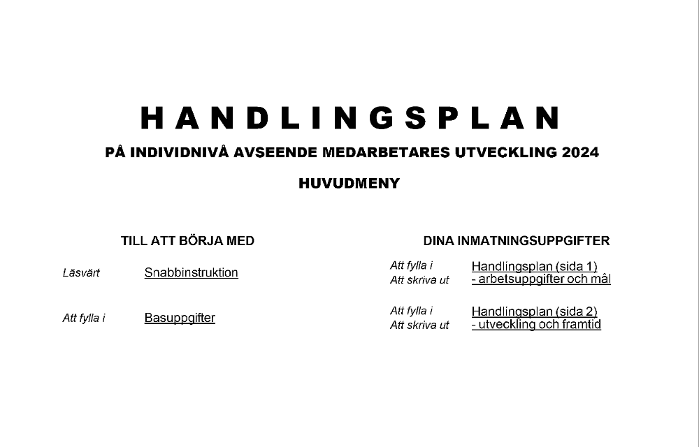 Individuell handlingsplan