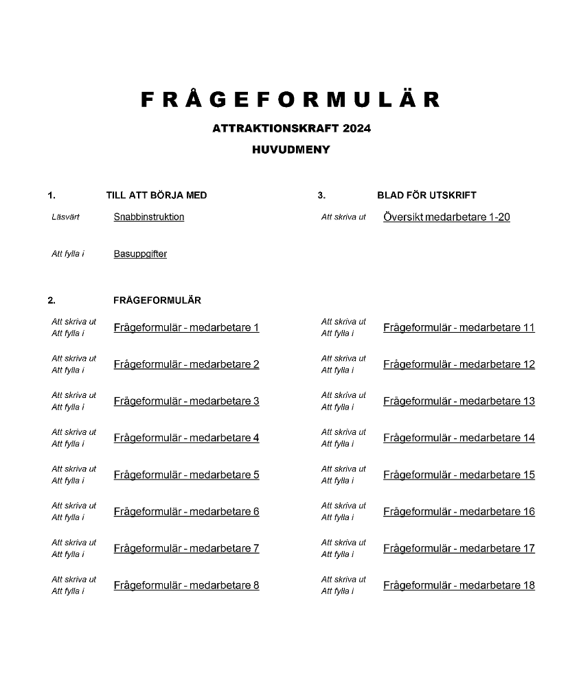 Enkät attraktionskraft arbetsgivare